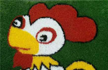 亞強(qiáng)體育施工案例:塑膠幼兒園場地施工,